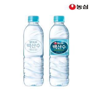 농심 백산수 500ml 40병 생수