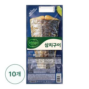 [CJ] 비비고 냉동생선구이 삼치 60G x 10개