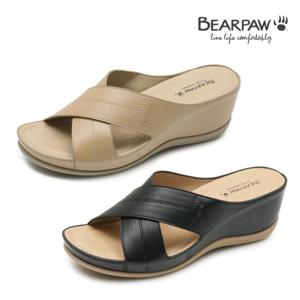 베어파우(BEARPAW) HEIDI 웨지슬리퍼 (womens) 2종 택1