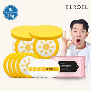 [빅] 엘로엘 1초보정 파데프리+ 선쿠션 본2+리4_ELROEL