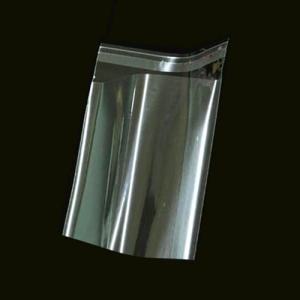 투명 비닐 접착 OPP봉투 폴리백 18X25cm+4cm 200매-투명