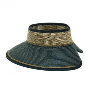 UCP608.돌돌이 여성 밀짚 썬캡 라피아햇 챙넓은 여름 모자