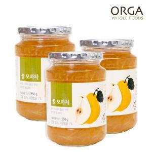 [올가] ORGA 꿀 모과차(550g) x 3병