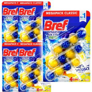 브레프 파워액티브 변기세정제 레몬 50g X 15개 (5팩)