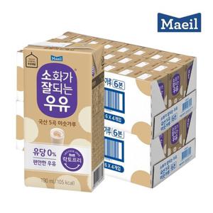 갤러리아_[매일우유] 소화가 잘되는 우유 국산 5곡 미숫가루 190mlX48팩