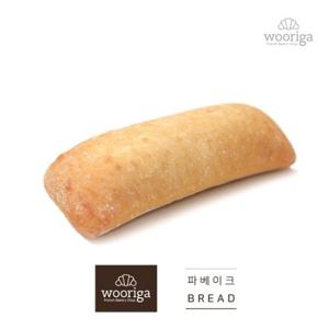 [우리가스토리] 프랑스 플레인 치아바타 140gx3개 3봉 냉동빵