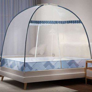 원터치모기장 텐트형 침대 대형 캠핑 싱글침대 모기벌레 보호