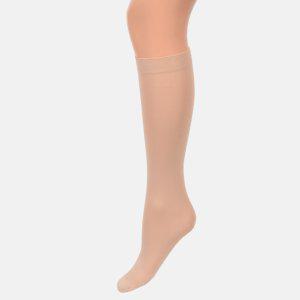 여성 살색 종아리스타킹 80D 긴목 무릎 양말스타킹