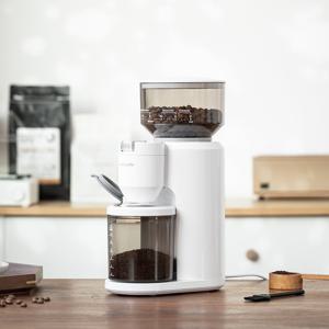 라쿠진 홈카페 30단계 조절 전동 커피 그라인더 LCZ5001 (화이트/블랙)