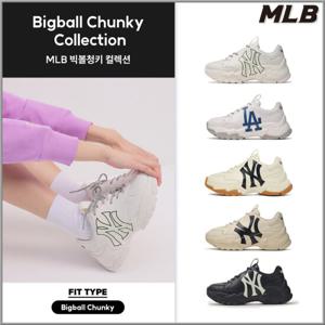 [MLB] [NEW] 빅볼청키 A (굽 6cm) 운동화 (3ASHC104N)