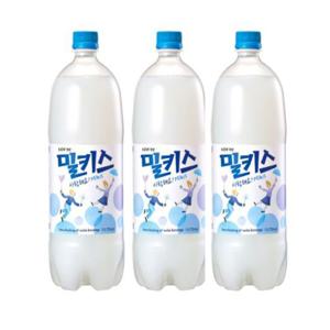 롯데칠성 밀키스 1.5L 12펫