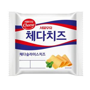 [서울우유치즈] 체다 슬라이스 치즈 100g(5매)x5