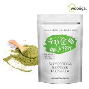 [우리가스토리] 국산 녹차가루 500g 1봉 분말 파우더