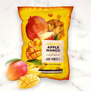 월드홀마켓 냉동 과일 애플망고 1kg