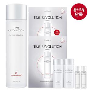 [추가 증정][미샤] 타임레볼루션 더 퍼스트 에센스 5X 180ml + 30ml 2개 +5ml 2개 + 마스크팩 2매