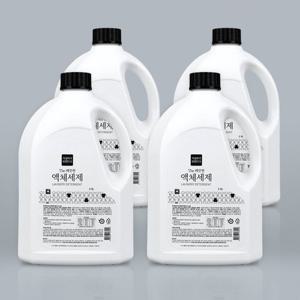 [가성비가브랜드다] The 깨끗한 고농축 액체세제 2.5L x 4개 구성 / 피톤치드향 세탁세제 대용량