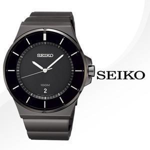 [SEIKO] 세이코 정품 SGEG21J1/SGEG21J 블랙 다이얼 블랙메탈밴드 시계