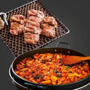 Fresh 국내산 춘천닭갈비 반반세트(양념 1kg+간장 1kg)