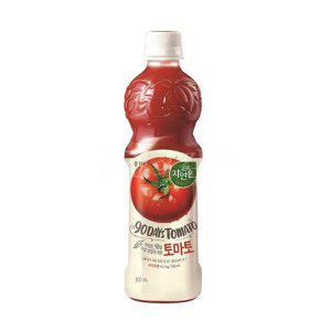 자연은 토마토 음료수 500ml 20개 1박스 페트병 채소 주스 대량 단체 주문
