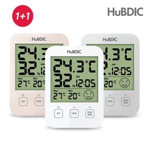 휴비딕 디지털 온습도계 HT-7 (시계표시) 1+1 !