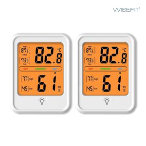 와이즈핏 백라이트 온습도계 1+1 WIF-24001