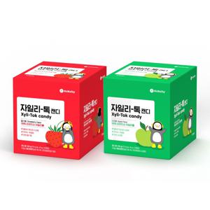 맥널티 제로슈가 펭수 자일리톡 캔디 (40g x 5EA) 1BOX