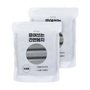 뜯어쓰는 간편 봉지롤 2set 200장 대용량 봉투롤