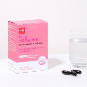 닥터팜 코큐텐 밀크씨슬 1000mg x 30캡슐(1통/30일분) (총2통)