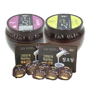 예청 도라지/생강/쌀 조청 (1kg/미니사이즈30g)