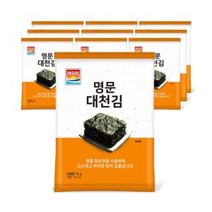 해의락 명문 대천김 전장김 4매(15g) X 10봉 외 전장김/도시락김/곱창김/김자반볶음