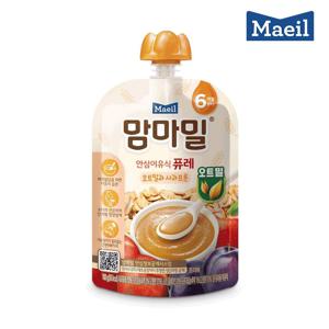 매일 맘마밀 오트밀사과프룬 100g 5팩 이유식