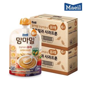 매일 맘마밀 오트밀사과프룬 100g 20팩 이유식