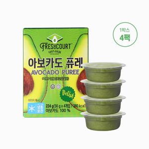 아보카도 퓨레 56g x 4개입