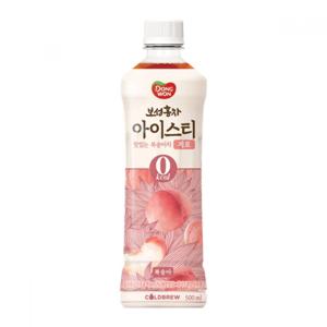 동원 보성홍차 아이스티제로 복숭아 500ml*12개