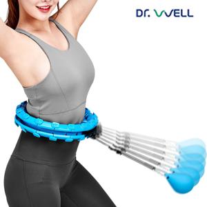 닥터웰 웰써클 다이어트 지압 훌라후프 (블루/핑크) DR-540/DR-541