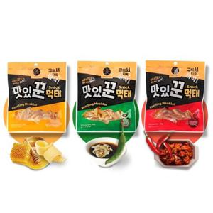 1+1 맛있꾼 먹태 마른안주 간식 30g (허니버터맛/청양마요맛/불닭맛)