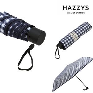 [선물포장][양산겸용] 네이비 깅엄체크 UV차단 경량 우산 HIUM4E100N2