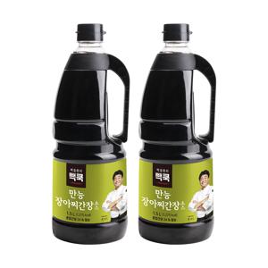 [빽쿡]백종원의 만능장아찌간장소스 1.5L X 2개