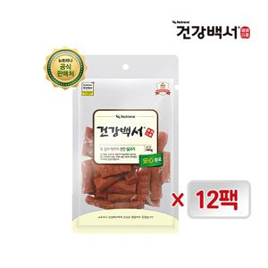 건강백서 강아지간식 똑자른 닭고기 160G 12개