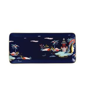 [웨지우드] Wonderlust Blue Pagoda Tray