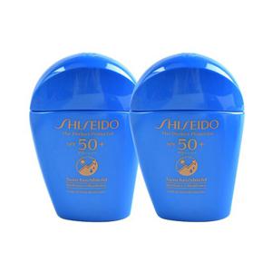 시세이도 선크림 파란자차 퍼펙트 UV 프로텍터 50ml SPF50 2개