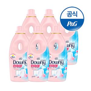 다우니 엑스퍼트 섬유유연제 실내건조 플로랄 1Lx6 + 200MLx2