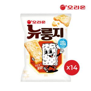 [100%국산쌀] 오리온 뉴룽지(124g) x 14개