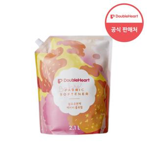 [더블하트] 유아용 섬유유연제 2100ml 파우치 (베이비플로럴)