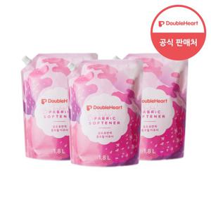 [더블하트] 유아용 섬유유연제 1800ml (아로마/베이비) 2+1