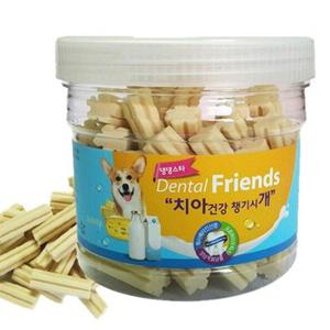 풍미가득 댕댕이 밀크치즈 스틱껌 300g (W2A6E31)