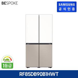 [875L]삼성 비스포크 BESPOKE 냉장고 4도어 에센셜화이트+베이지
