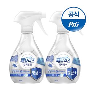 페브리즈 섬유탈취제 항균플러스 370ml 2개 깨끗한향