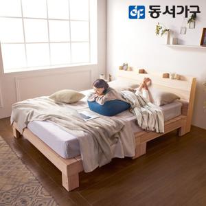 히노끼 편백나무 100% 통원목침대 / 싱글 슈퍼싱글 퀸 침대프레임 매트리스 복수구매 추가할인