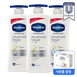 바세린 바디로션 600ml x3개